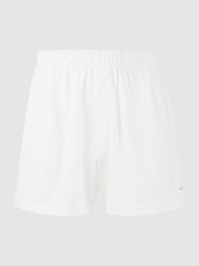 Boxershorts aus Single Jersey in weiß