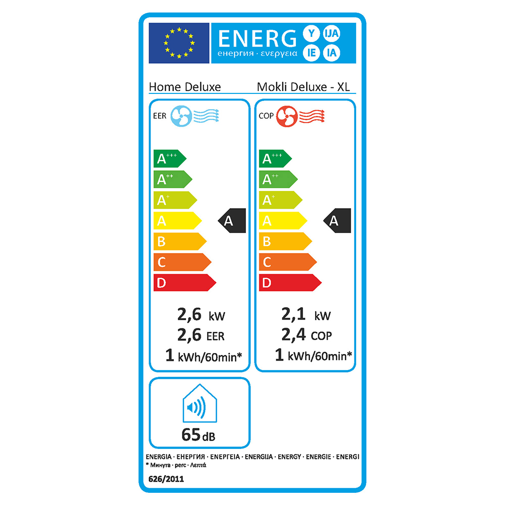 Home Deluxe Mobile Klimaanlage MOKLI DELUXE - XL