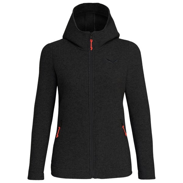 Salewa - Women's Sarner 2L Wool Full Zip Hooded Jacket - Wolljacke