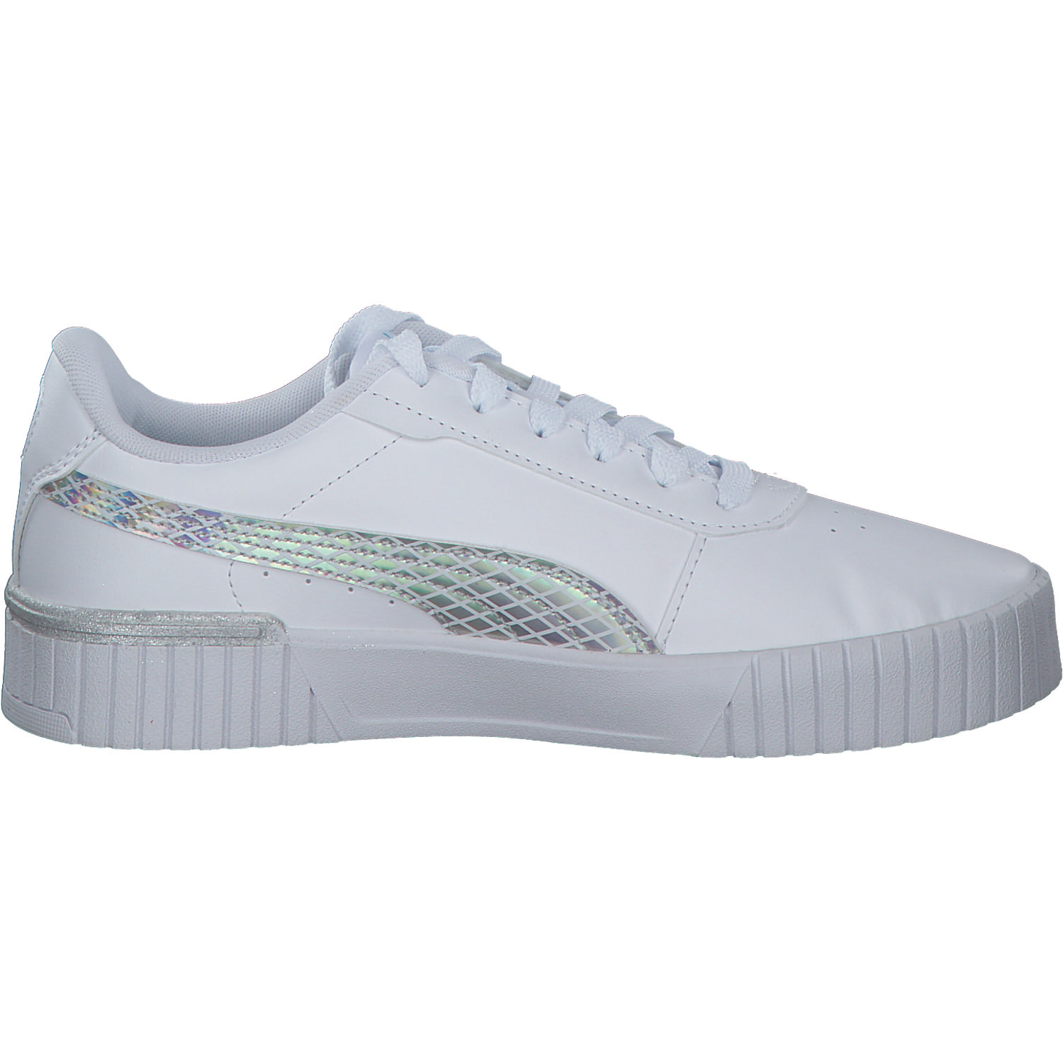 Puma Carina 2.0 Mermaid Jr. 389742, Schnürschuhe, Damen, puma white/hero blue/puma silv