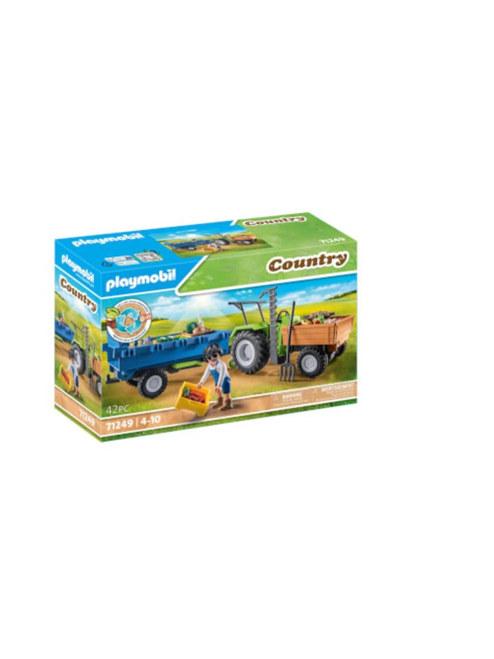 Playmobil Spielset Country 71249 Traktor mit Anhänger günstig kaufen onesize