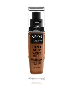 NYX Professional Makeup Can't Stop Won't Stop 24-Hour Foundation Flüssige Foundation-30 ml