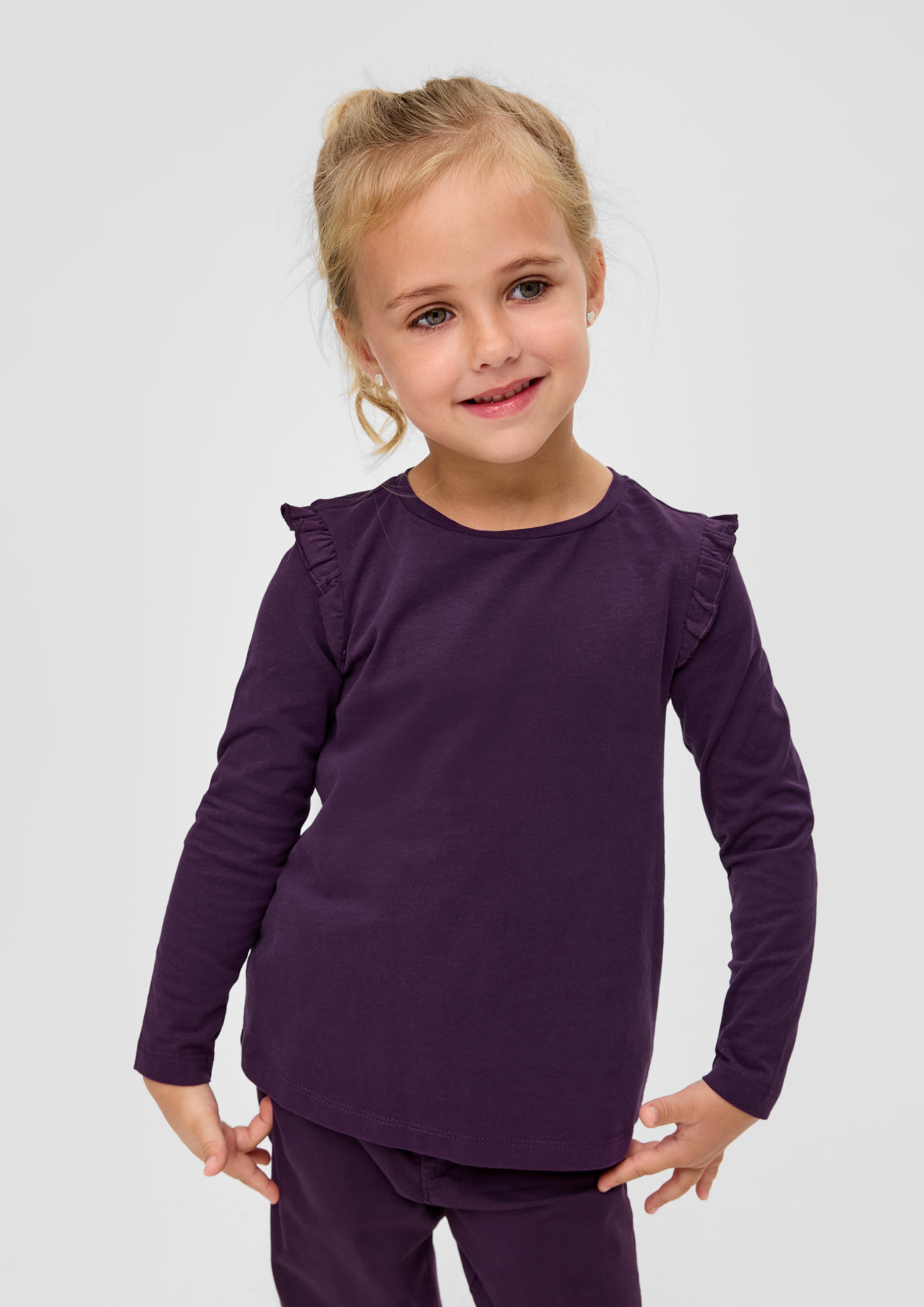 Longsleeve mit Rüschen  2133807-4836