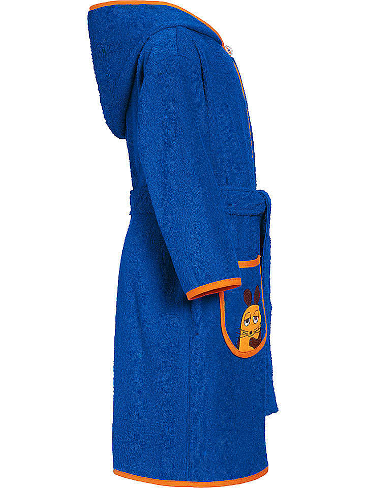 Playshoes Bademantel in Blau günstig kaufen 110/116