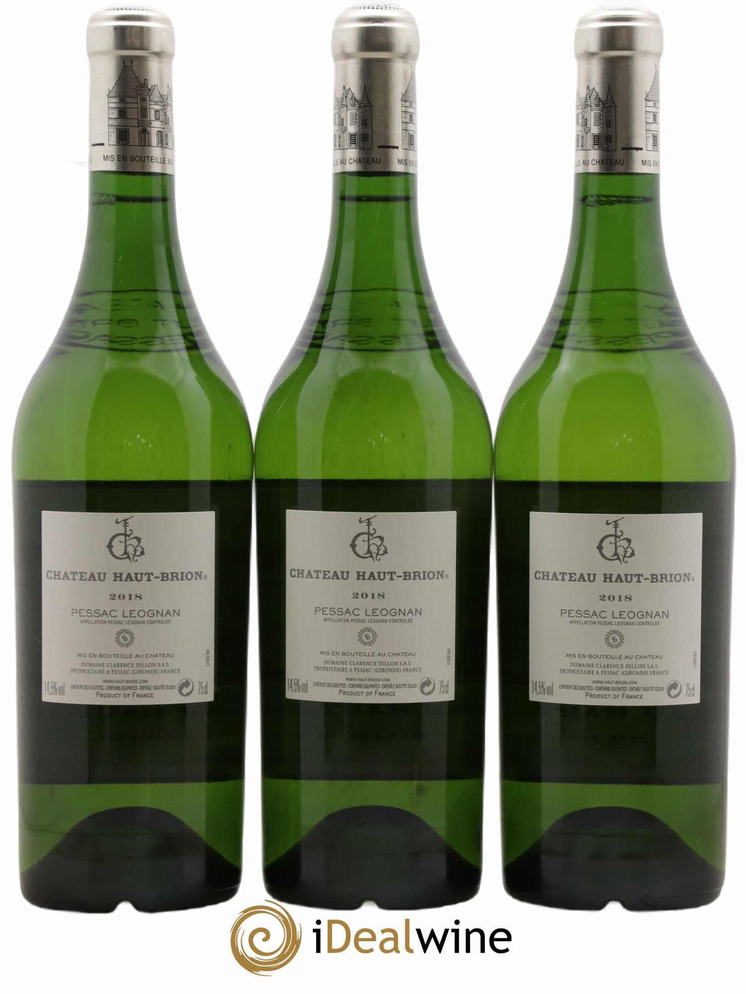 Château Haut Brion  2018 - Lot de 6 Bouteilles