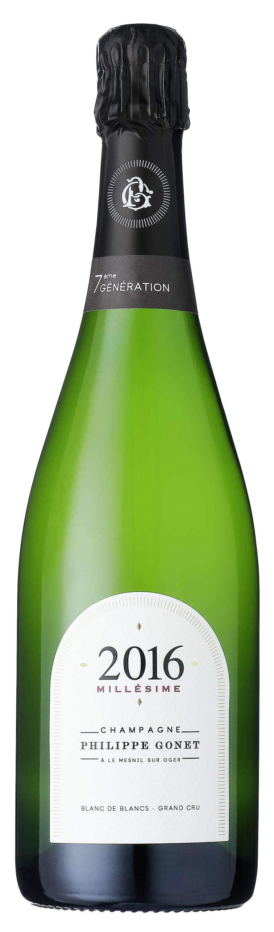 Blanc de Blancs Millésimé Brut Champagne Grand Cru 'Le Mesnil-sur-Oger'