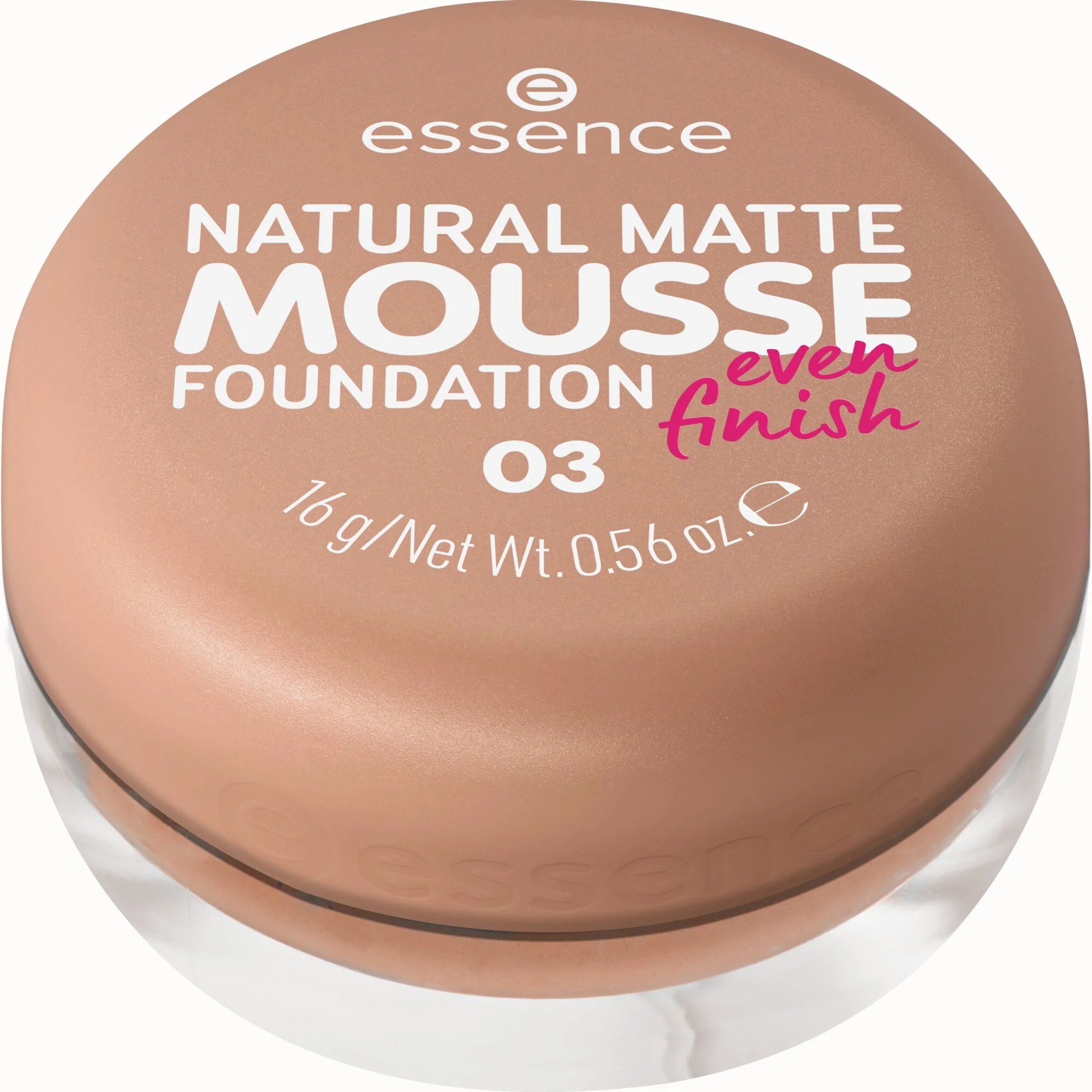 Base de maquillaje en crema Face NATURAL MATTE MOUSSE