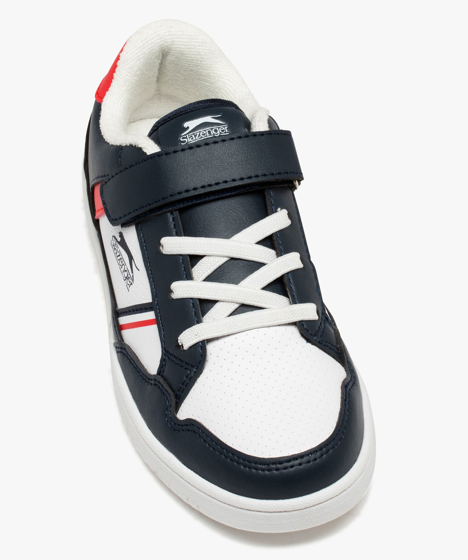Baskets Garçon colorées à lacets élastiques – Slazenge... blanc | GEMO