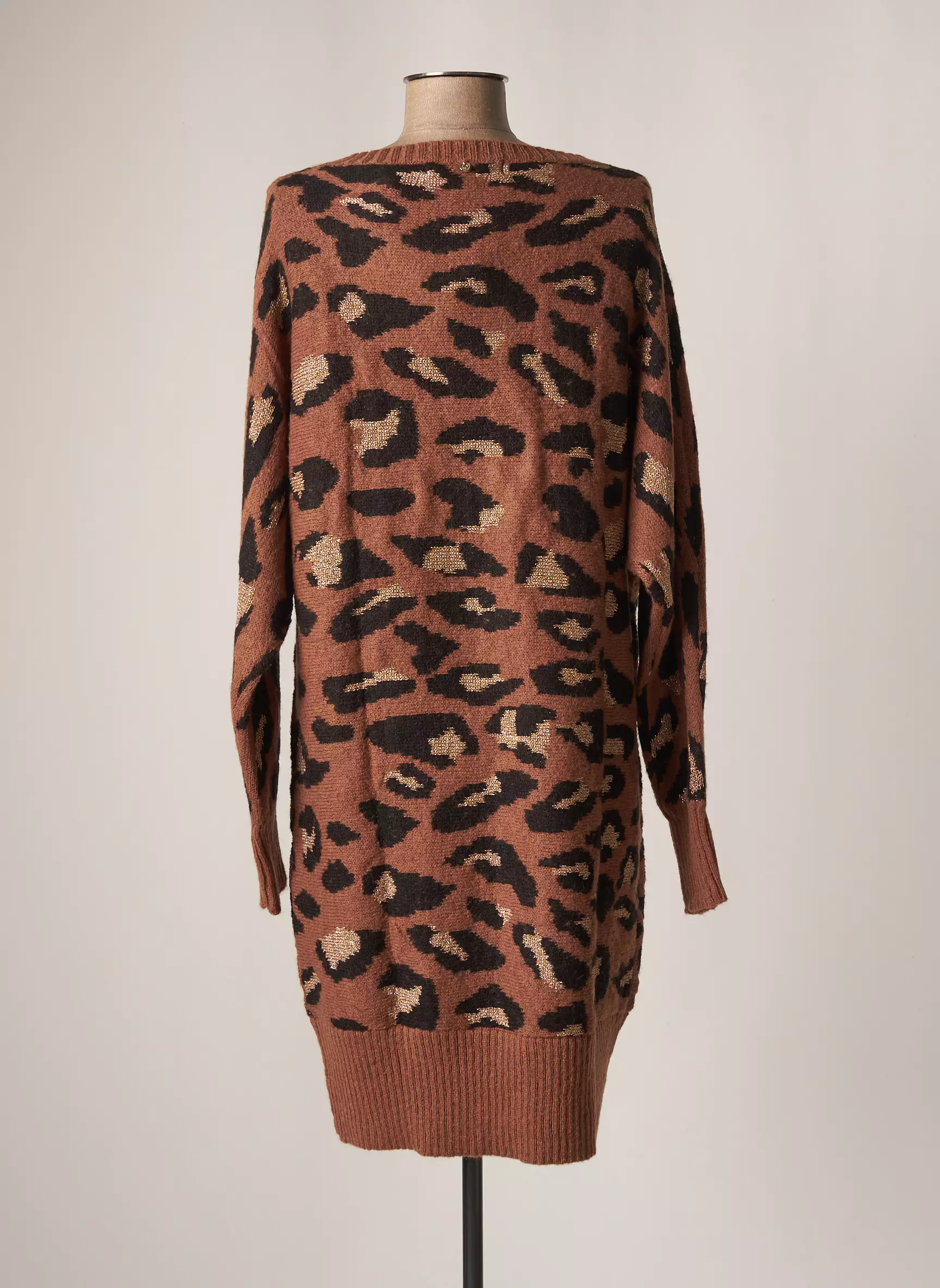 Jus D Orange Robes Pulls Femme couleur marron