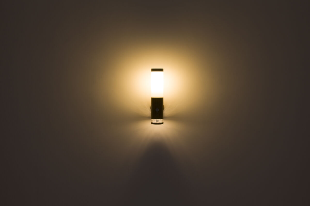 Globo Lighting - JAICY - Außenleuchte Edelstahl holzoptik, 1x E27 LED