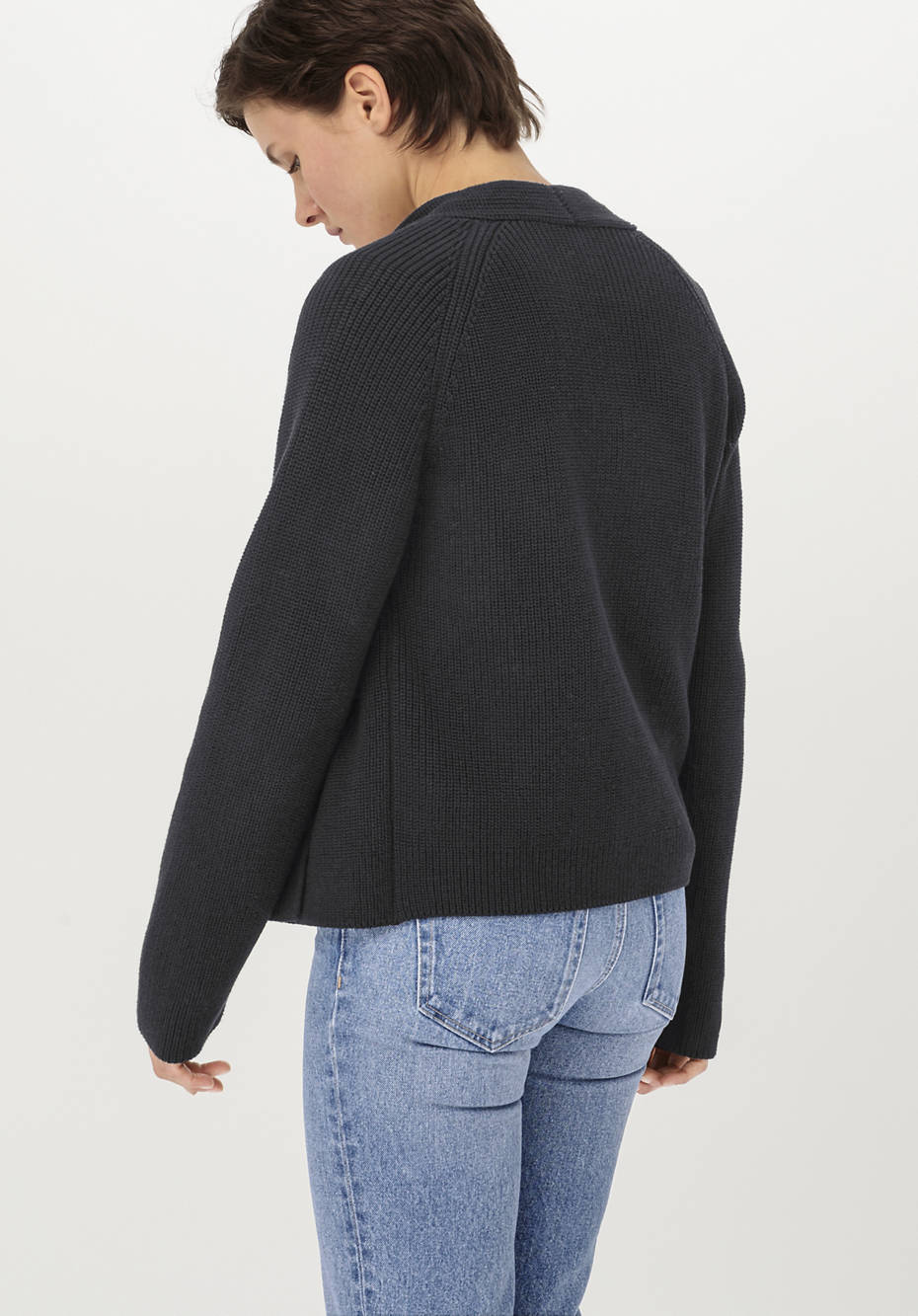 Strickjacke aus reiner Bio-Baumwolle