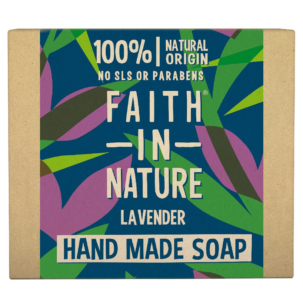 Faith in Nature Lavender Hand Soap Bar 100 g