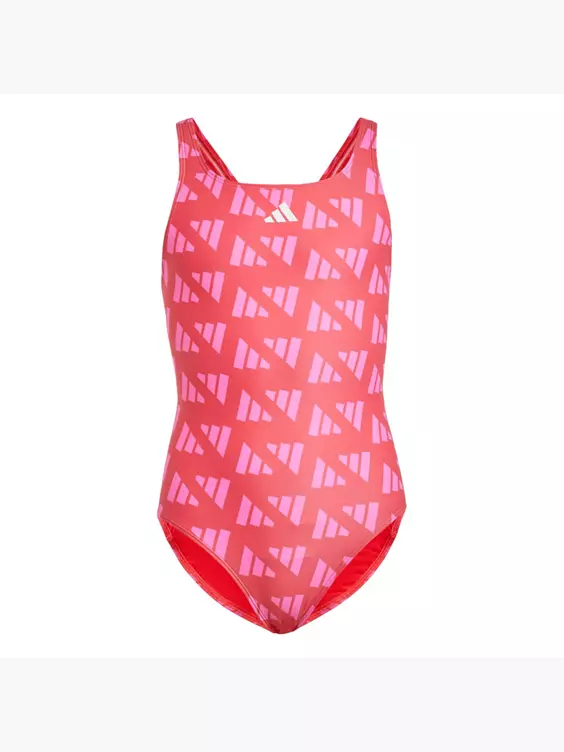 adidas Logo Graphic V-Back Kids Badeanzug