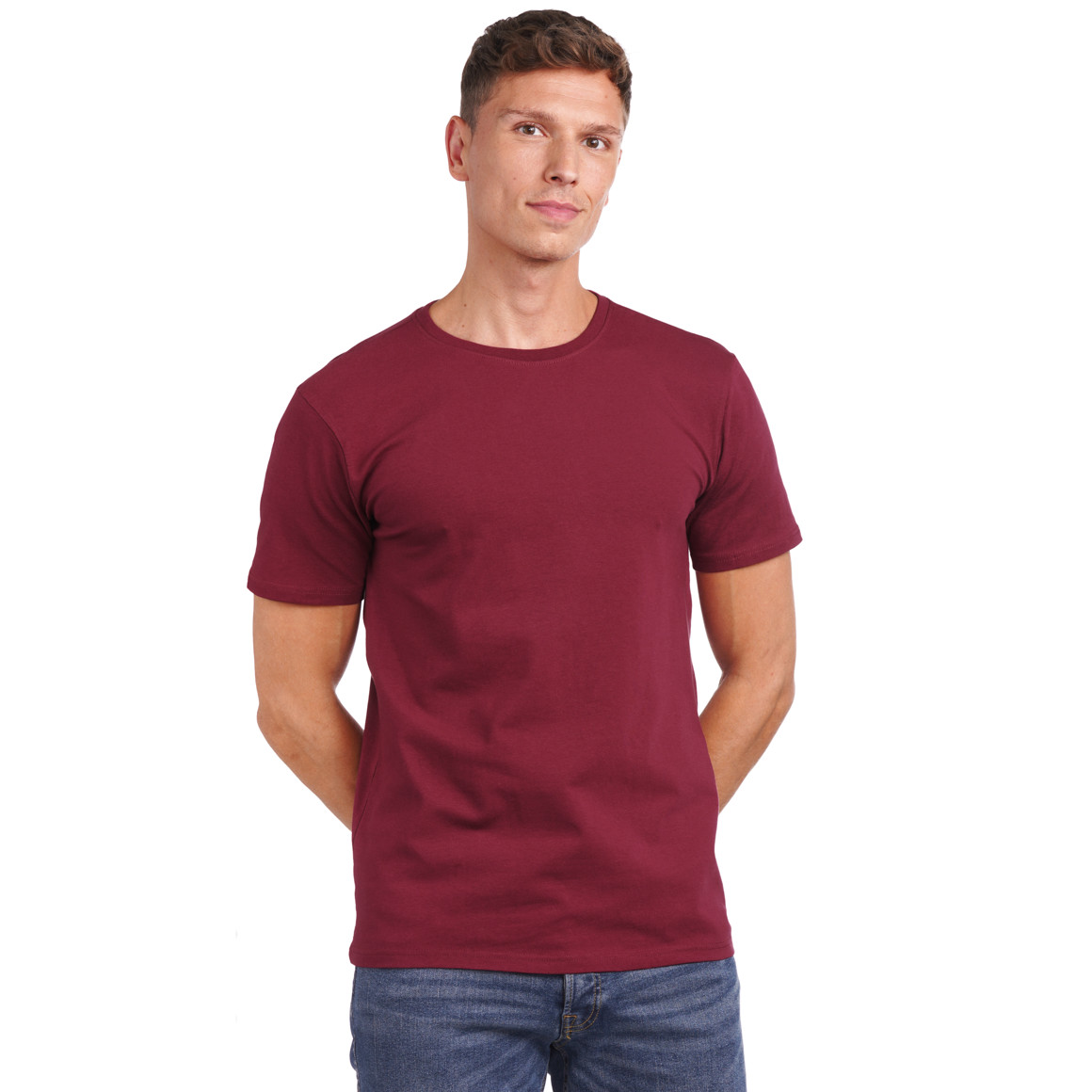 2 Herren T-Shirts mit Rundhalsausschnitt