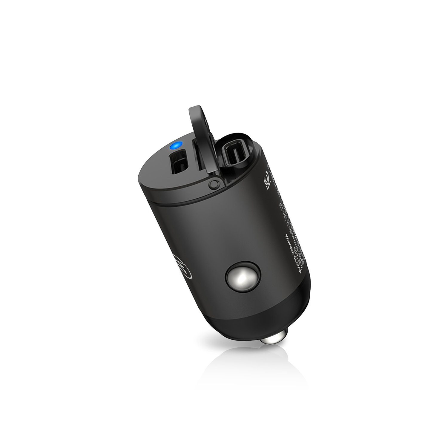 Wicked Chili 30W Dual USB-C PD Autoladegerät für iPhone 14 / 13 Auto-Adapter Zigarettenanzünder-Stecker zu USB C, USB-C, 2-fach USB-C Auto Ladegerät, 30W PD/QC3.0 KFZ-Schnellladegerät, Univer
