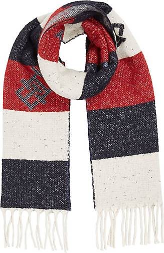 TOMMY HILFIGER Damen Schal mit Wolle