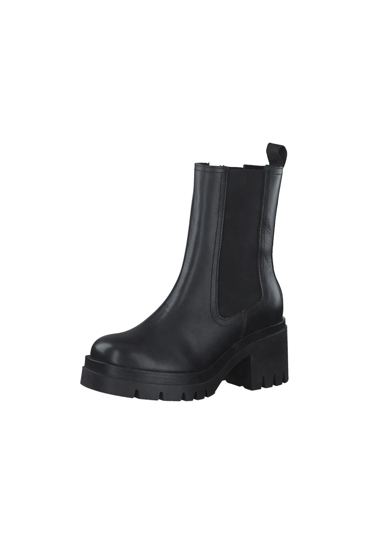 Tamaris  Stiefelette - Schwarz - Blockabsatz