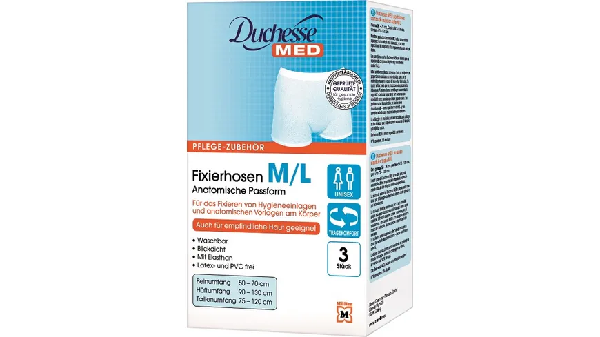 Duchesse MED Fixierhosen
