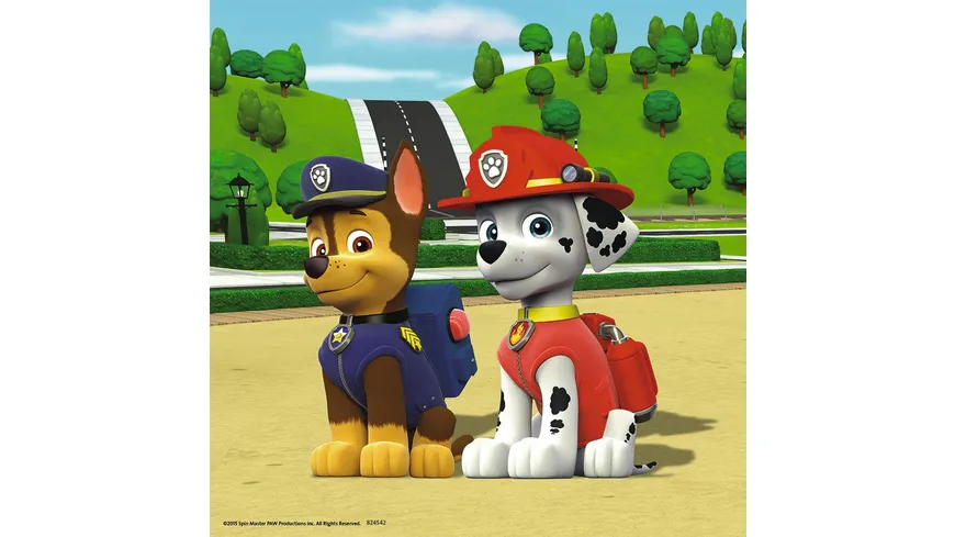 Ravensburger Puzzle - Paw Patrol, 3 x 49 Teile