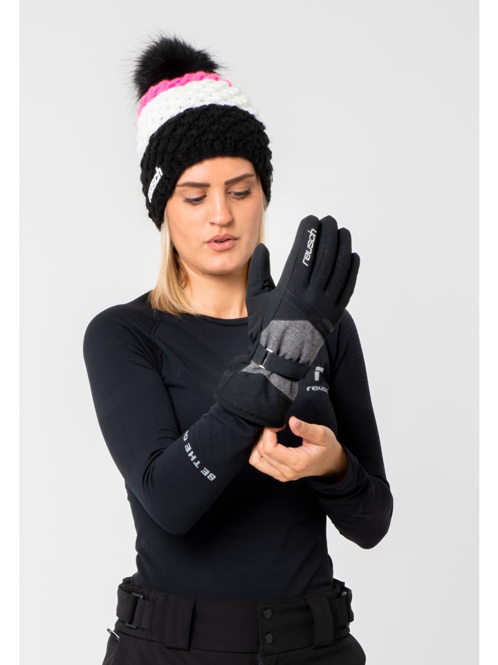 Reusch Skihandschuhe Hellen R-TEX XT in 7721 black/black melange günstig kaufen