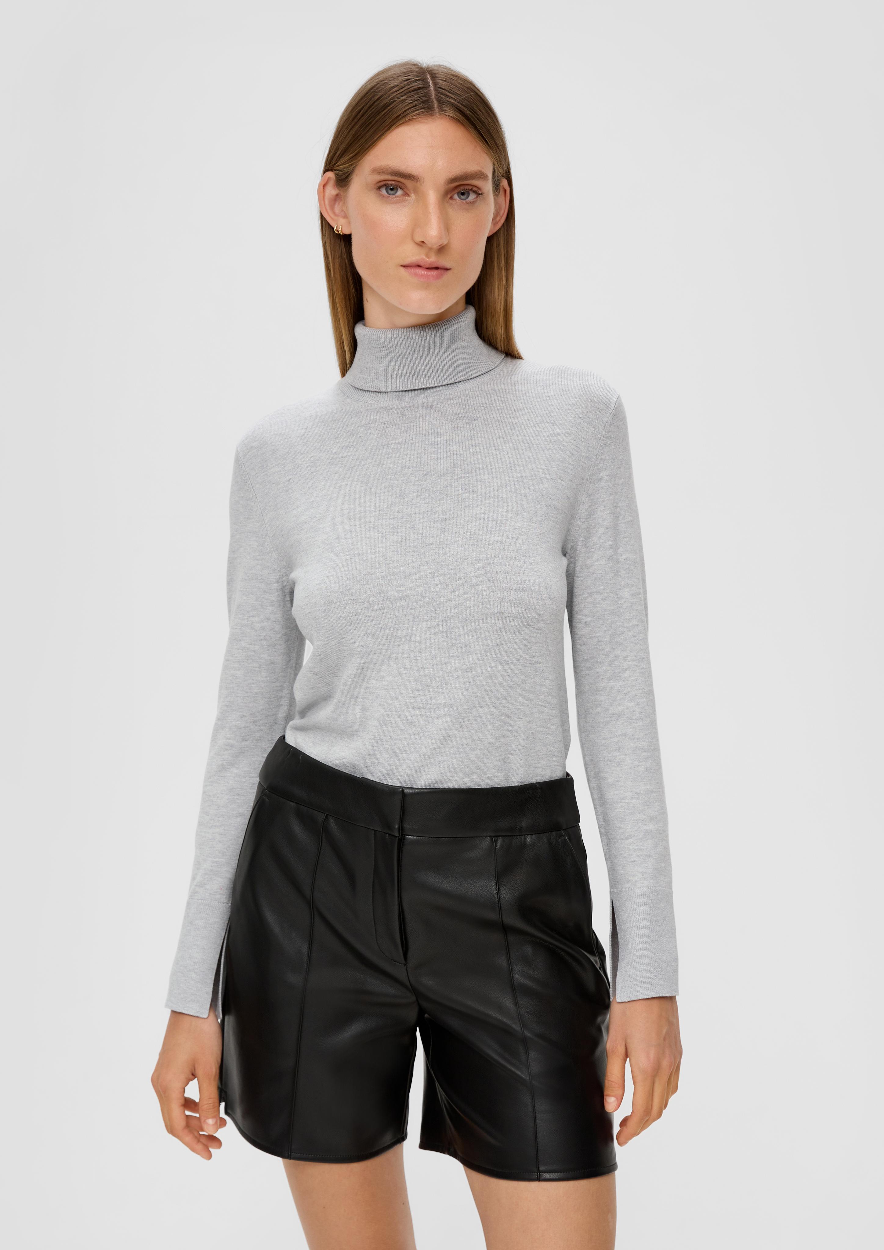 Rollkragenpullover aus Viskosemix  2136081-9103
