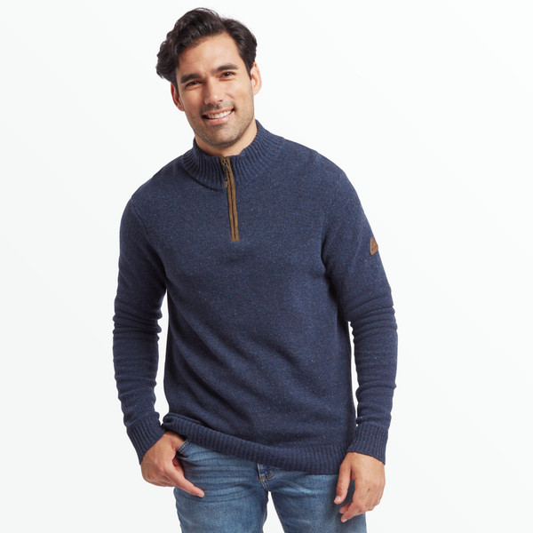 KANGTEGA QUARTER ZIP SWEATER Herren - Wollpullover