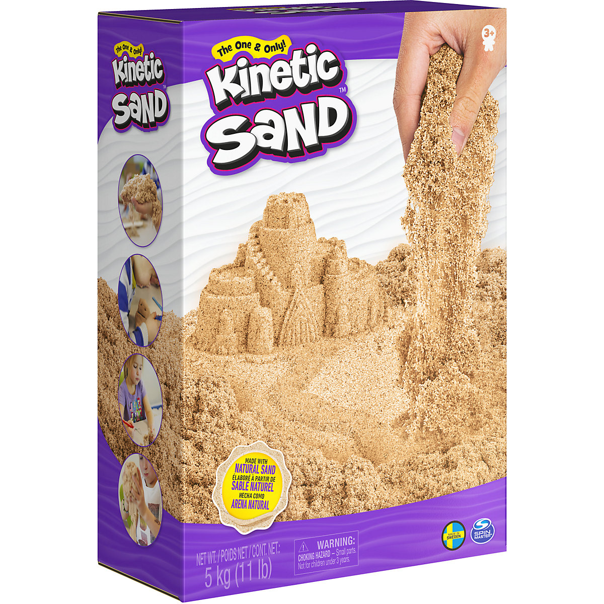 Kinetic Sand Naturbraun, 5 kg