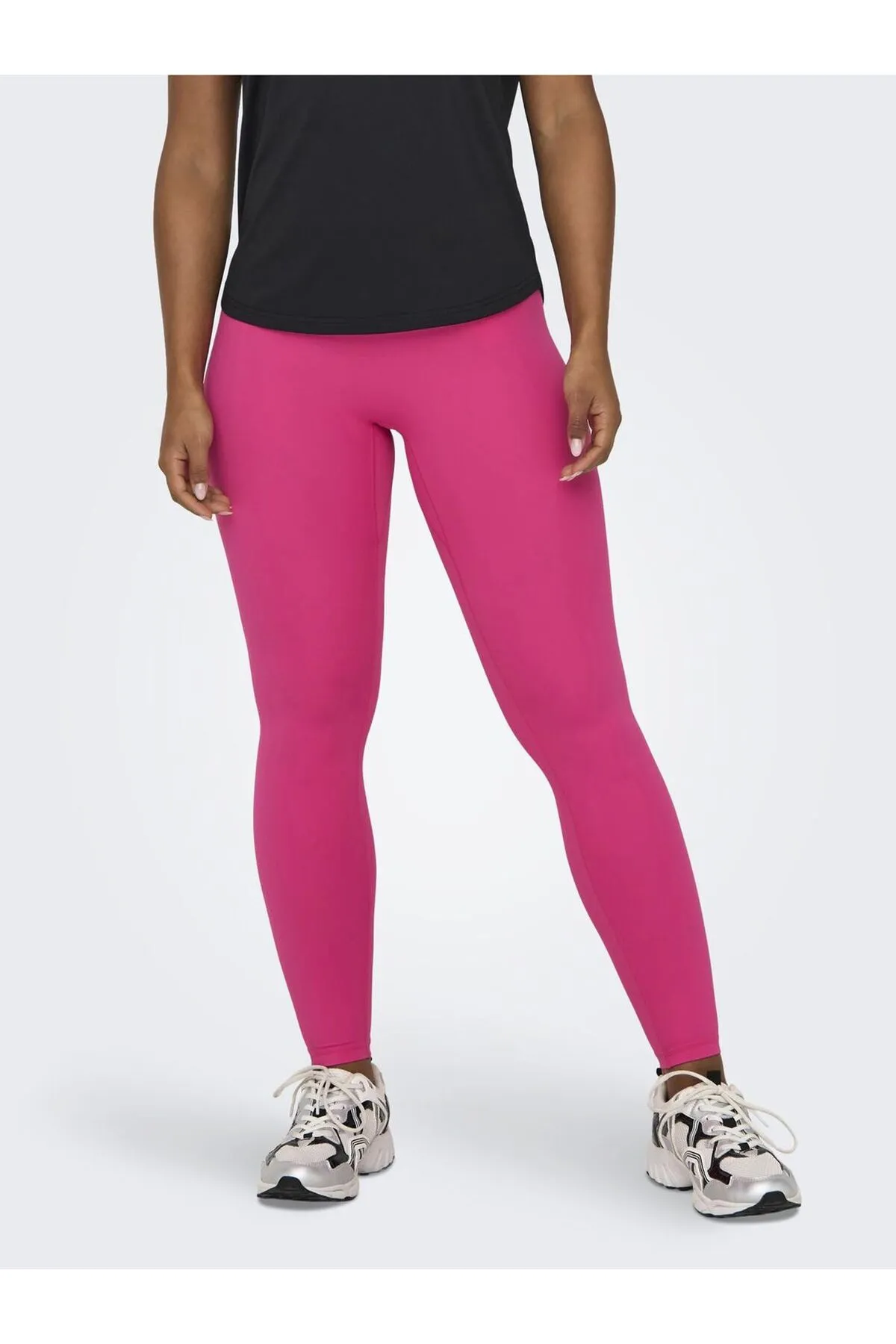 Only Play  Sport-Leggings - Rosa - Mittlerer Bund