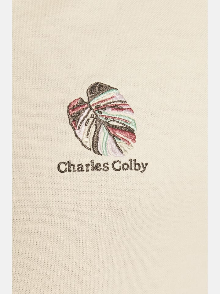 Charles Colby Poloshirt EARL KAHEDIN in wollweiß günstig kaufen