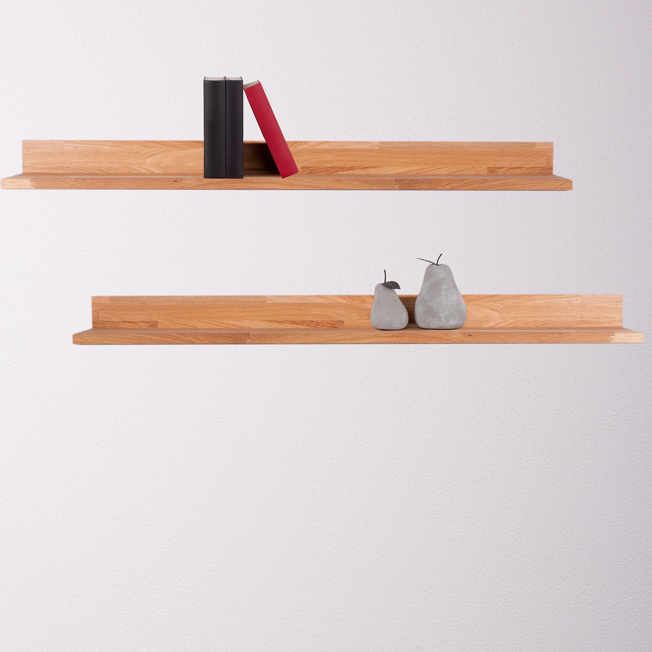 INTERIA Home&Living L-Wandboard / Wandregal KALLE 100 cm