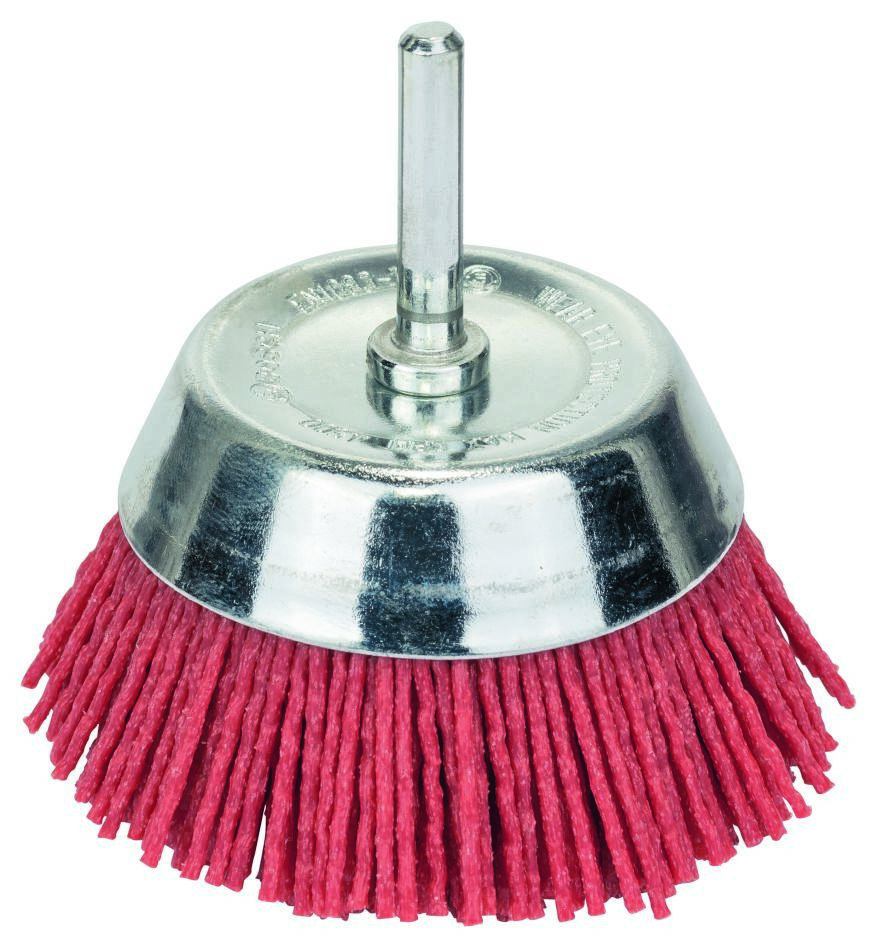 Bosch Blue Zubehör 2608622051 Topfbürste 75 mm Nylon 6 mm Schaft
