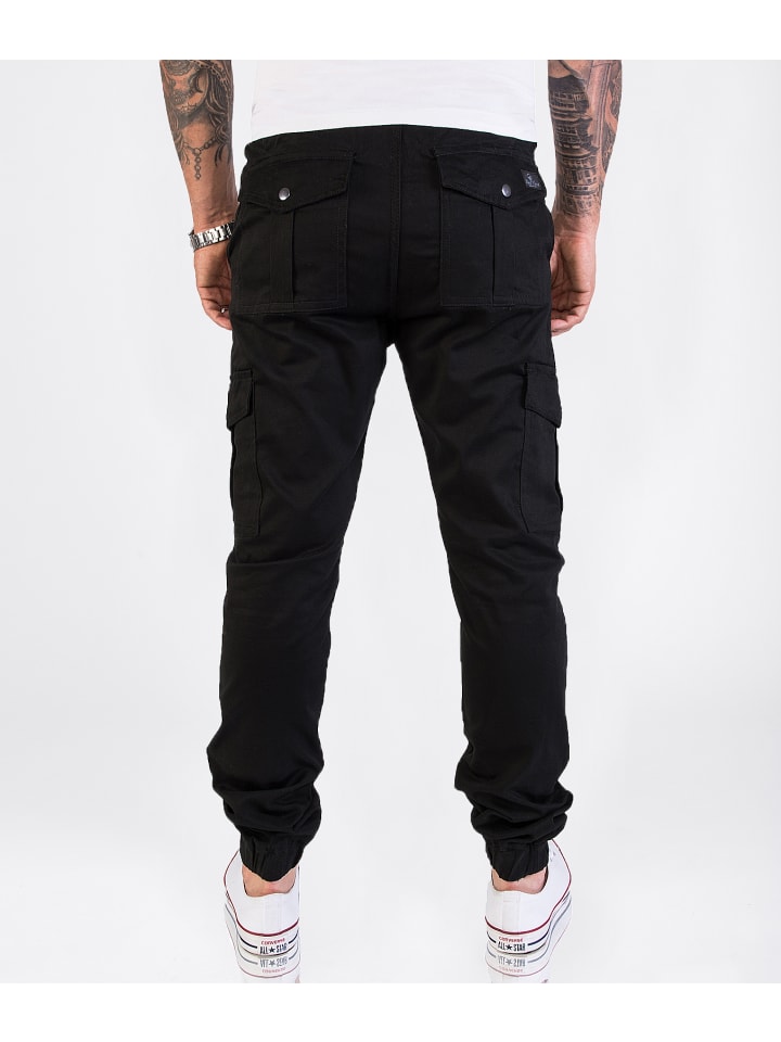 Rock Creek Cargohose in Schwarz günstig kaufen