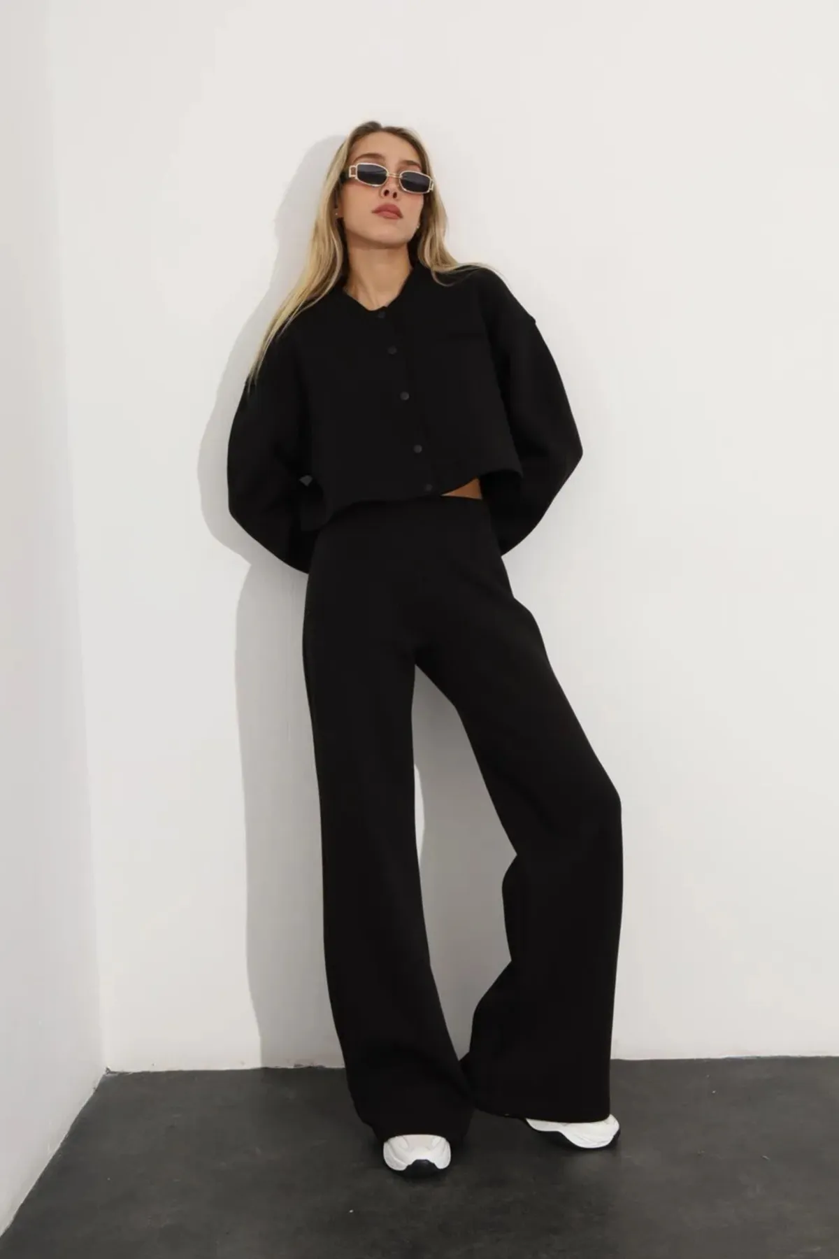 Laluvia  Zweiteiler - Schwarz - Regular Fit