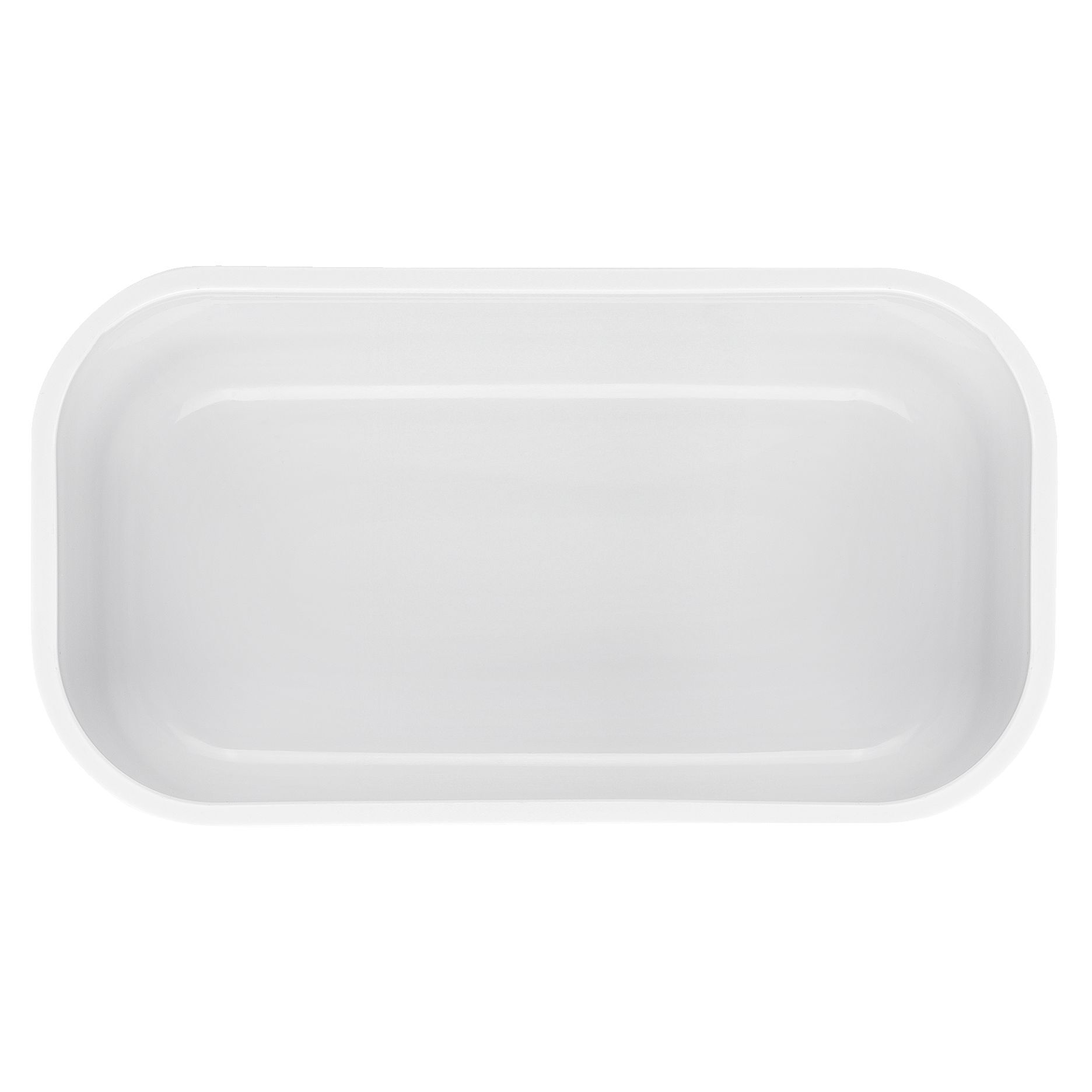 Vakuum Lunchbox S, Kunststoff, Weiß-grau