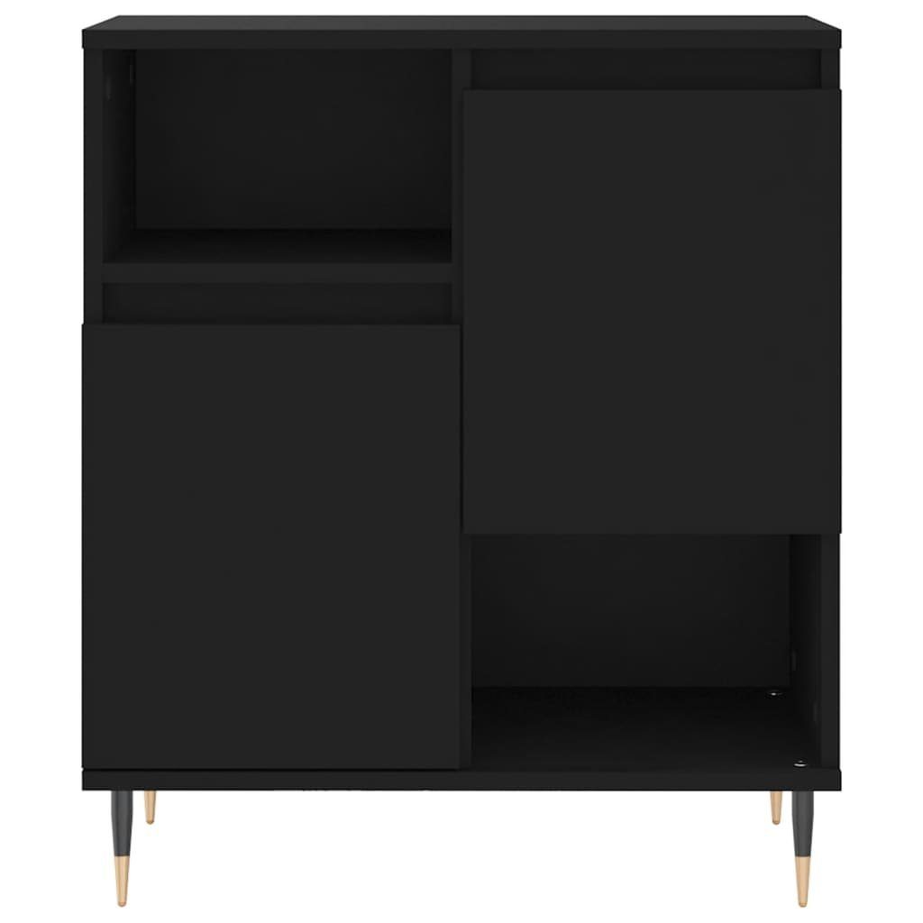 vidaXL Sideboard Sideboard Schwarz 60x35x70 cm Holzwerkstoff (1 St)