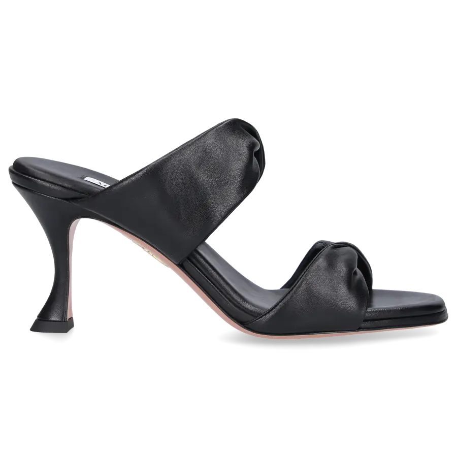 Aquazzura - Sandalen TWIST 95 Nappaleder - schwarz