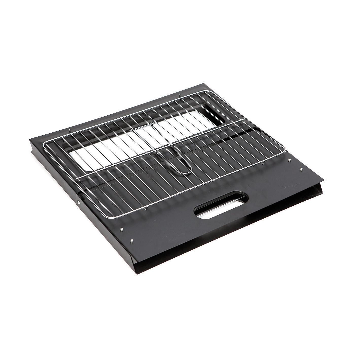 Bo-Camp Notebook Schwarzer Holzkohlegrill