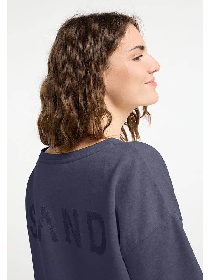 ELBSAND Sweatshirt in Dunkelblau günstig kaufen