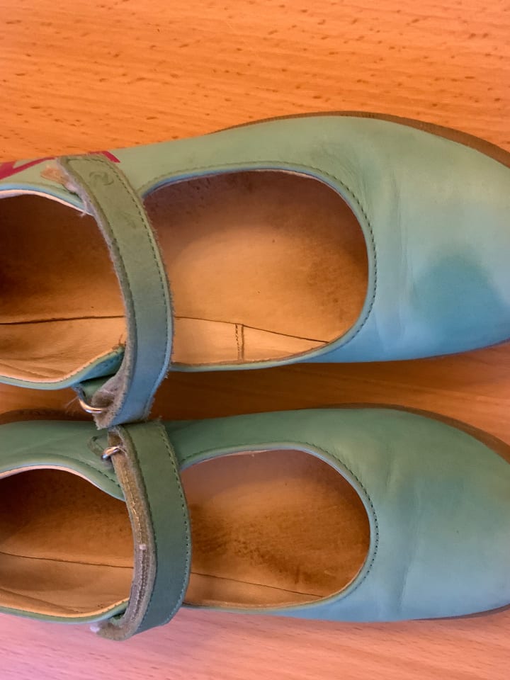 Naturino Leder-Spangenballerinas in Türkis günstig kaufen 33