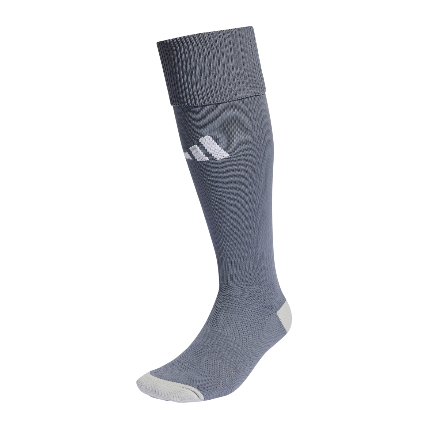 adidas Milano 23 Strumpfstutzen Grau Weiss Grau