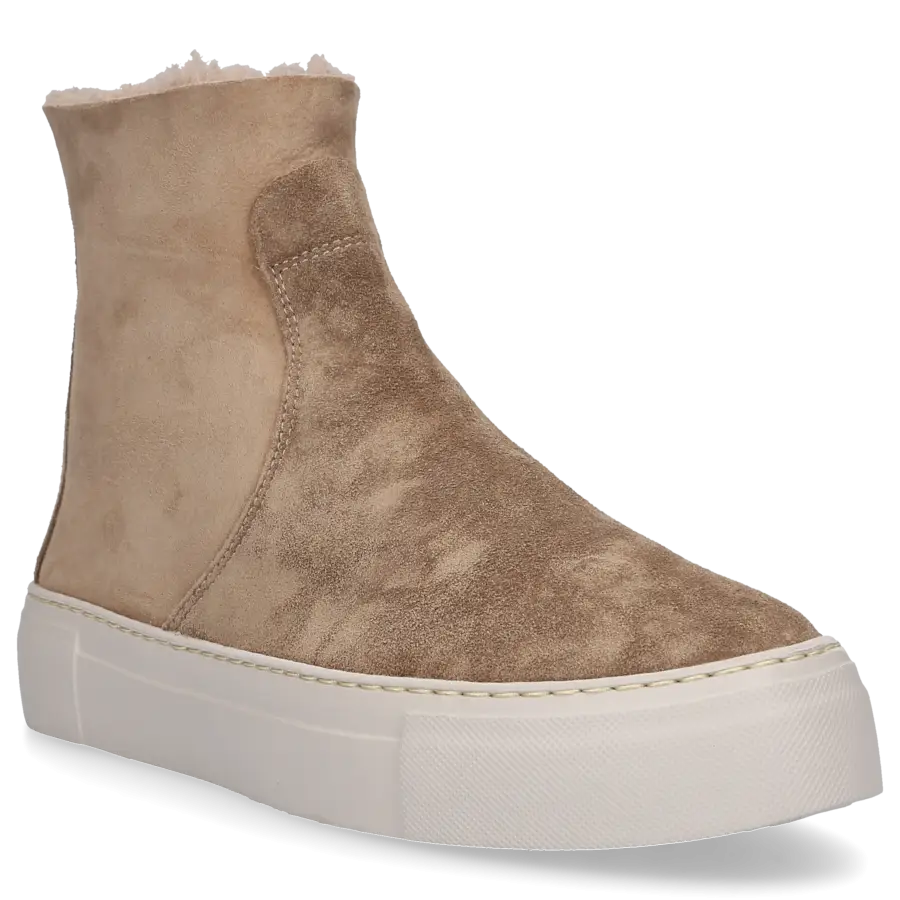 AGL Attilio Giusti Leombruni - Klassische Stiefeletten MEGHAN WARM Kalbsveloursleder - grau