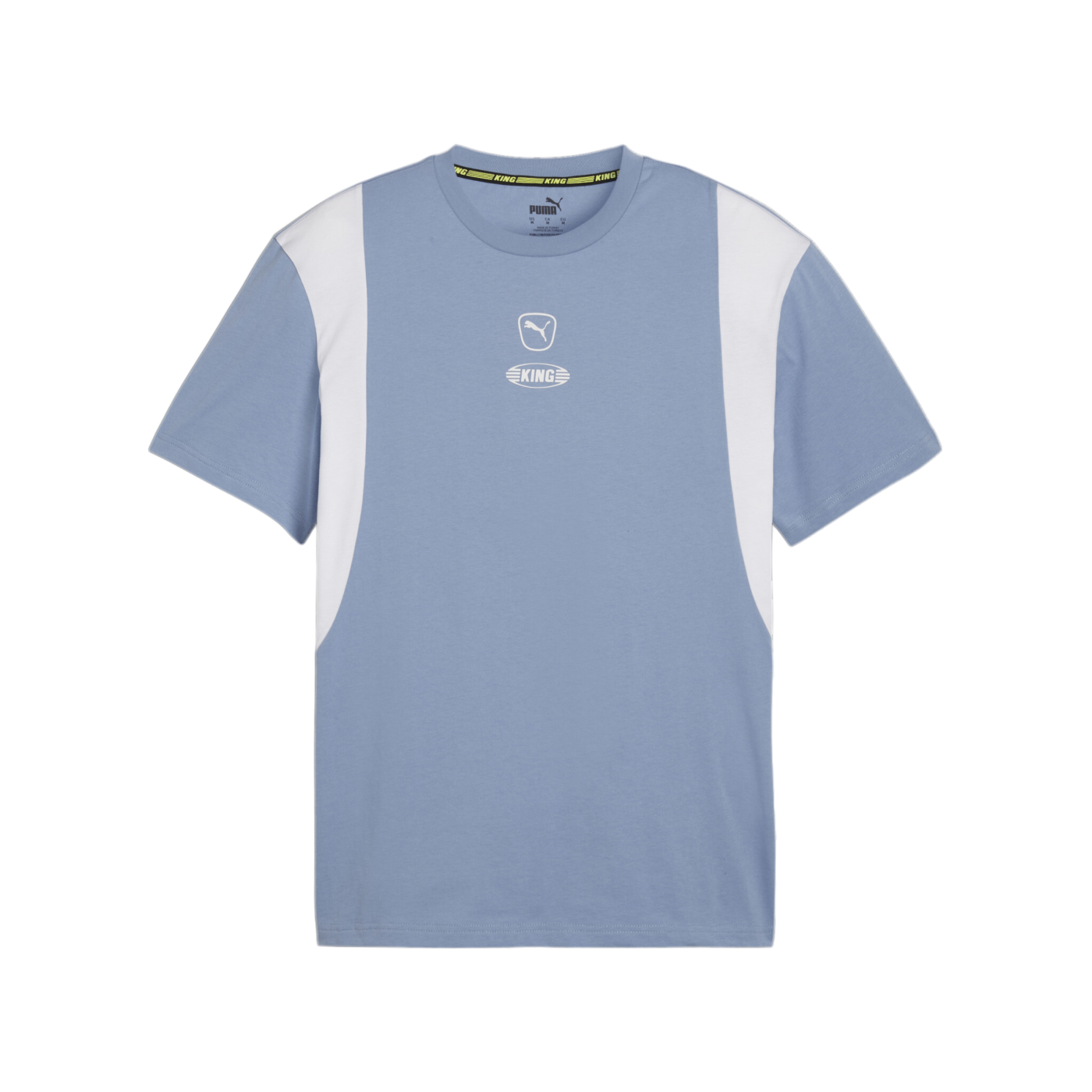 PUMA KING Top T-Shirt Blau Weiss F05