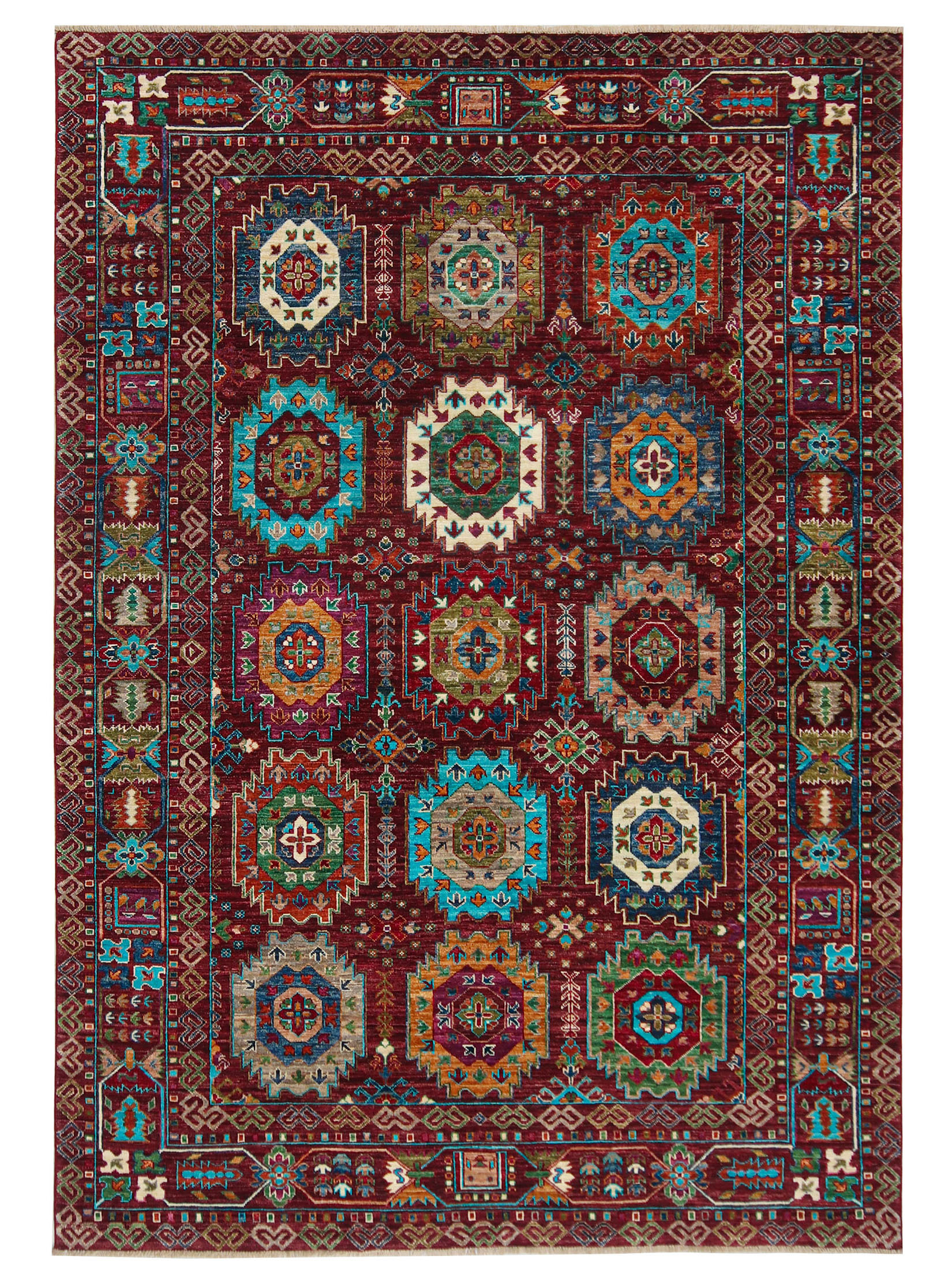 Buchara Ghazni ca. 181 x 261 cm, Unikat / Einzelstück