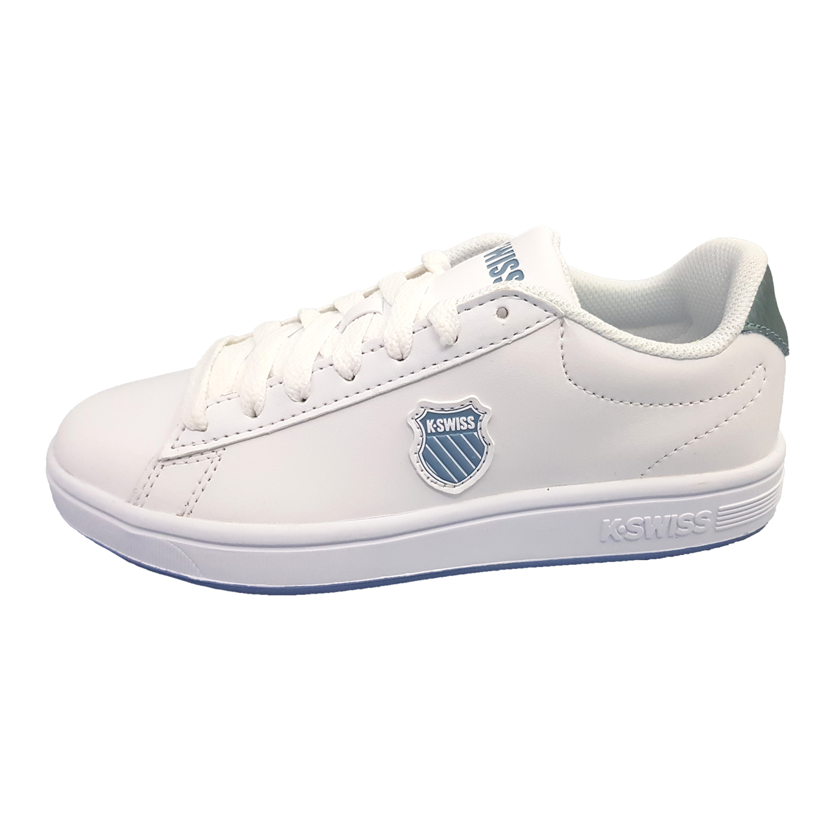 K-Swiss Court Shield Womens's Low 96599-178-M Weiß white/ blue
