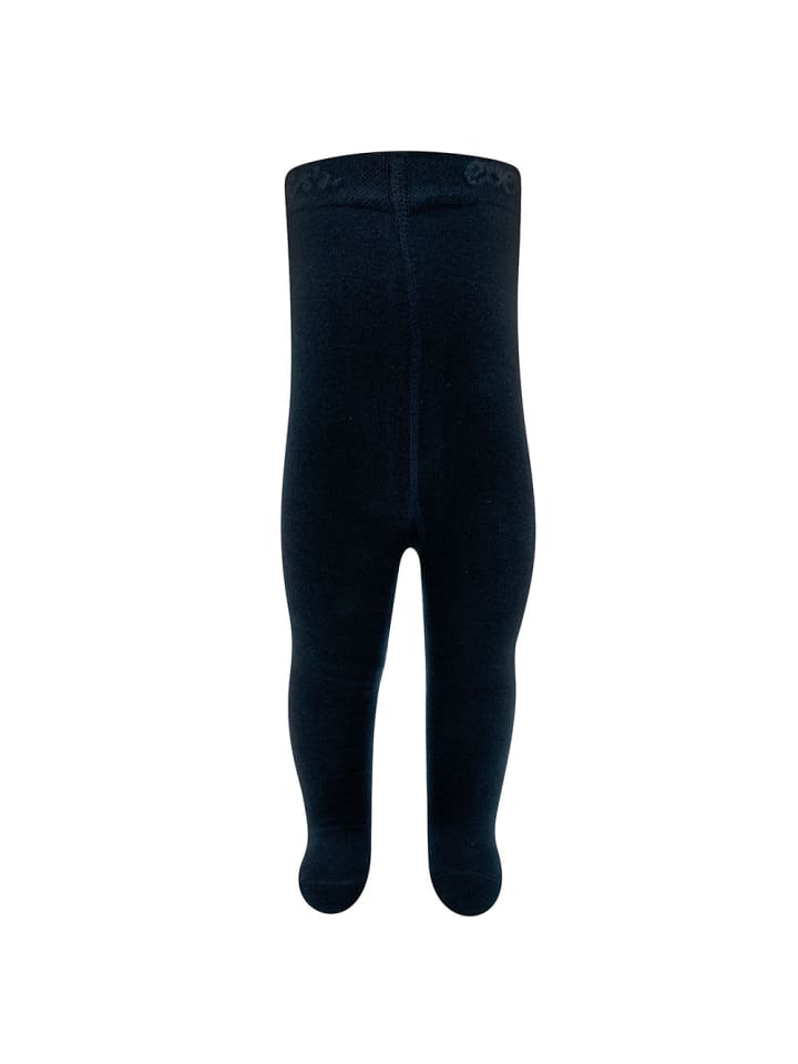 ewers 2er-Set Strumpfhose GOTS Uni in marine & anthrazit günstig kaufen