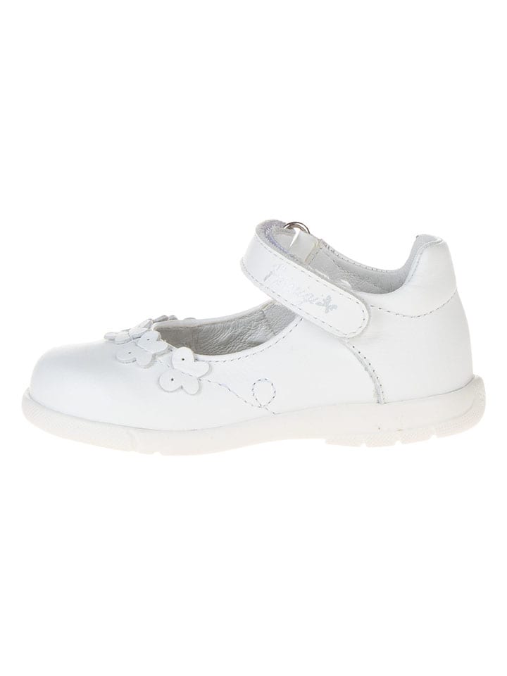 Primigi Leder-Ballerinas in Weiß günstig kaufen