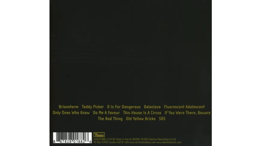 Favourite Worst Nightmare (Digisleeve) (Mini-Gatefold Sleeve)