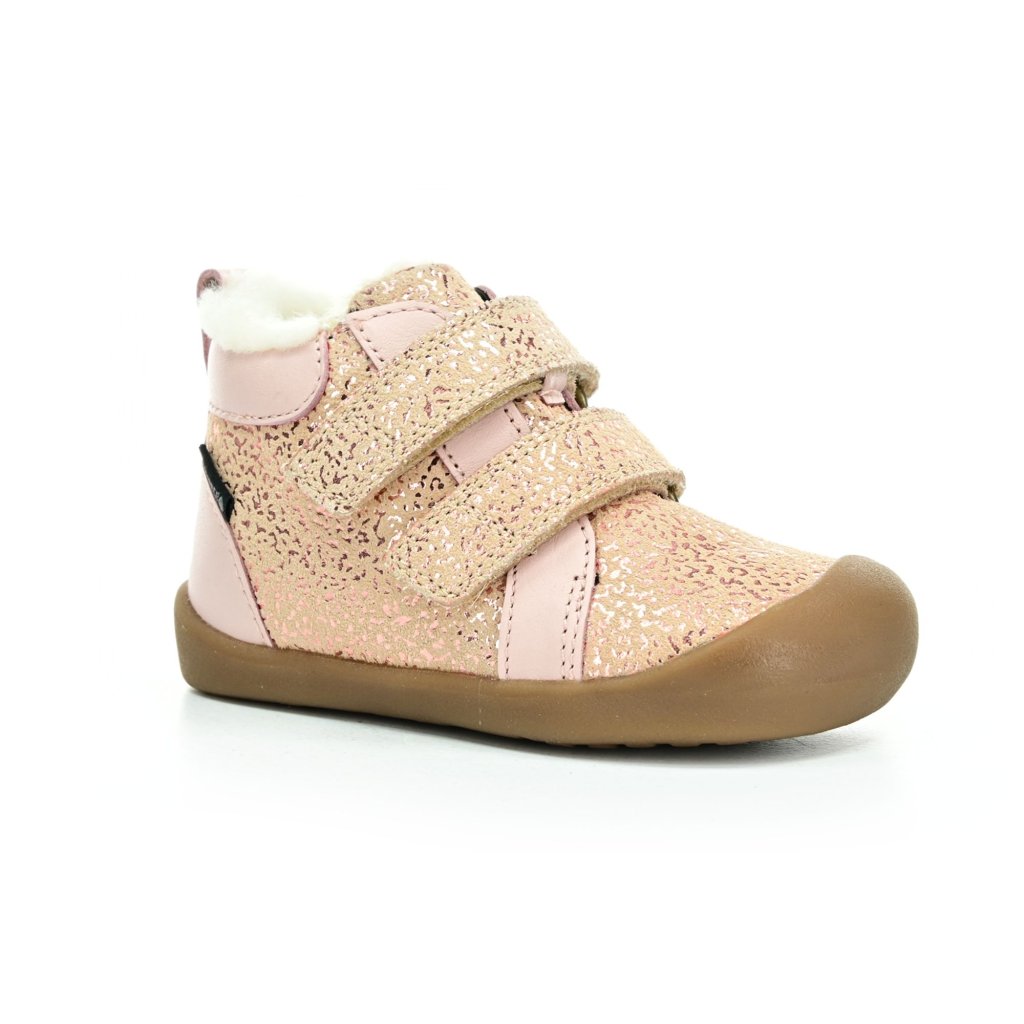 Bundgaard Bloom TEX Rose Gold Stream FG Winterbarfußschuhe