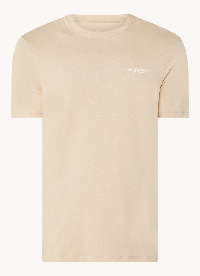 Armani Exchange T-krekls ar logotipa apdruku