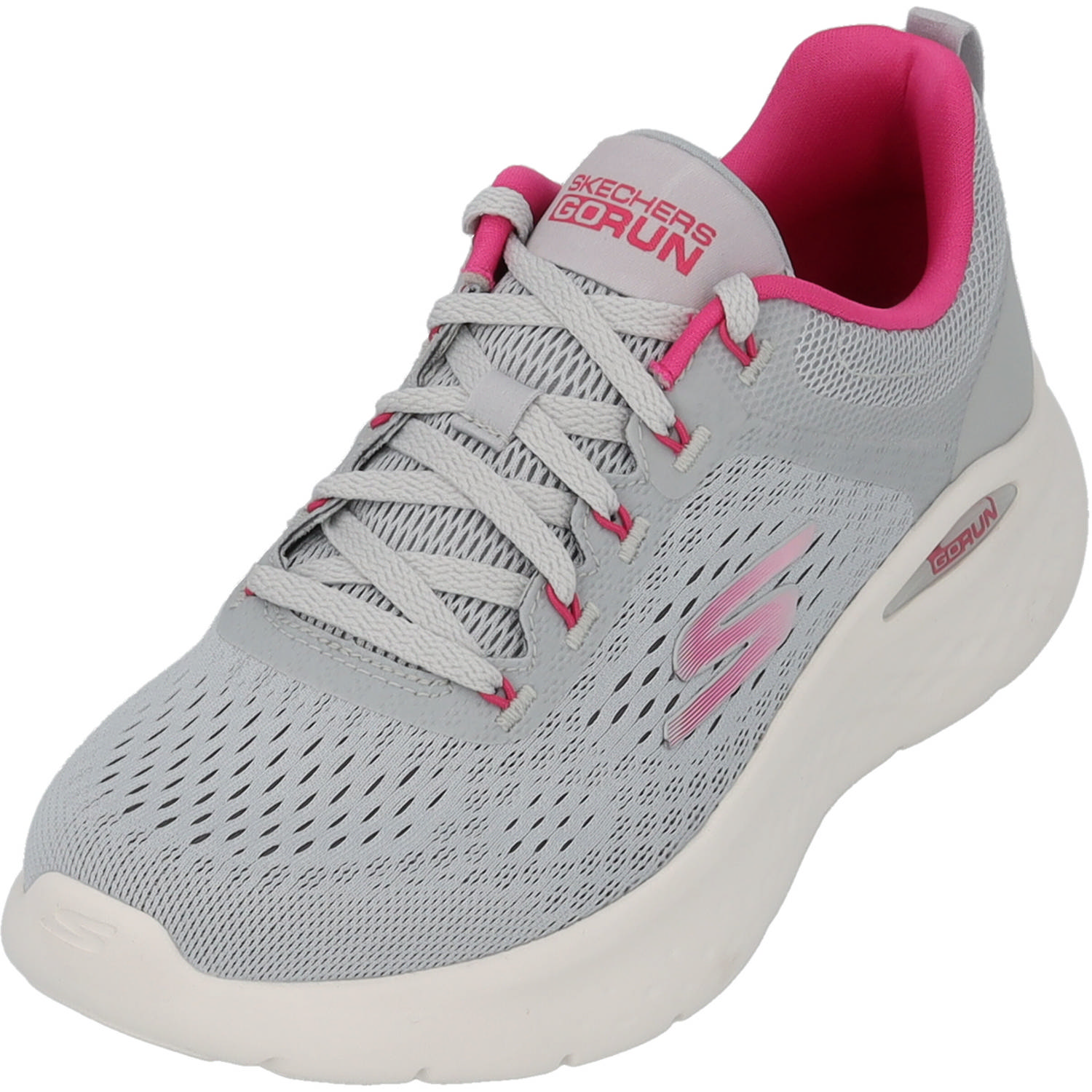 Skechers 129423, Schnürschuhe, Damen, grey pink